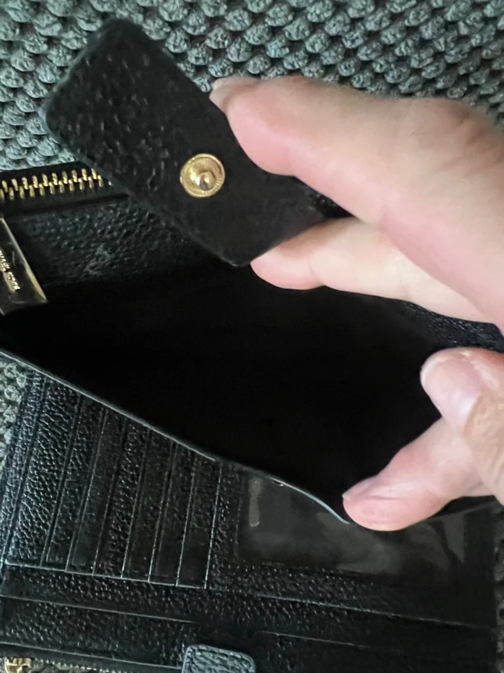 Michael kors Jet Set Large Leather Smartphone Wristlet Wallet